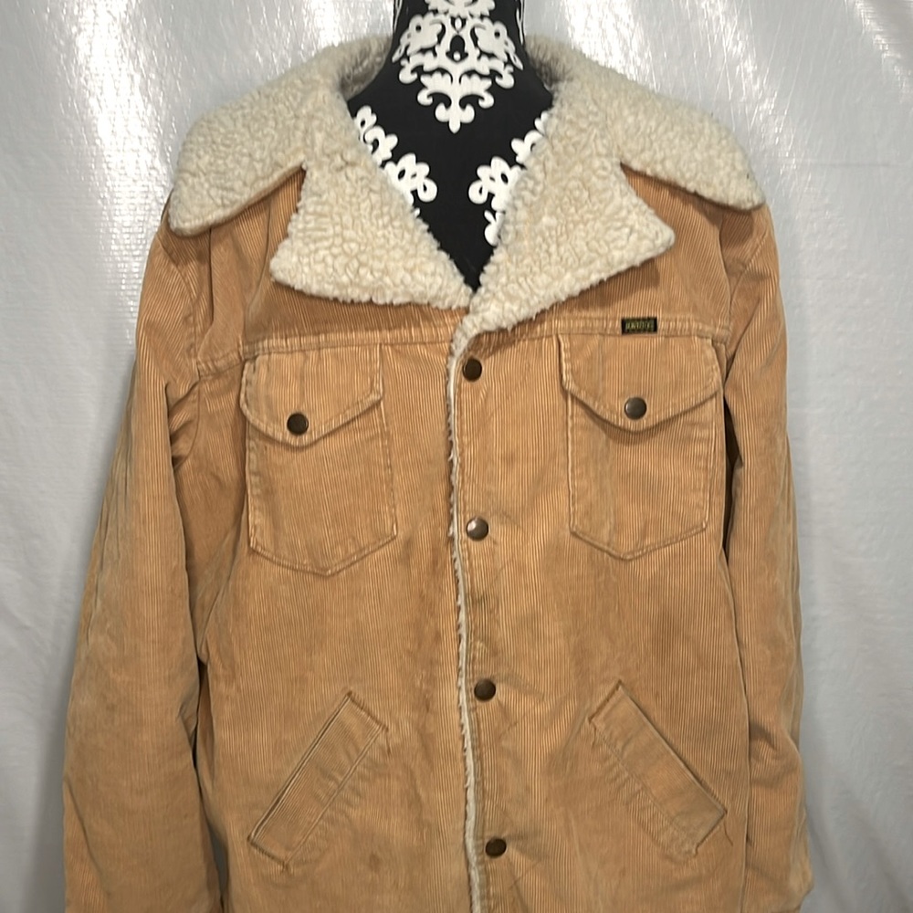 Men’s Tan corduroy coat